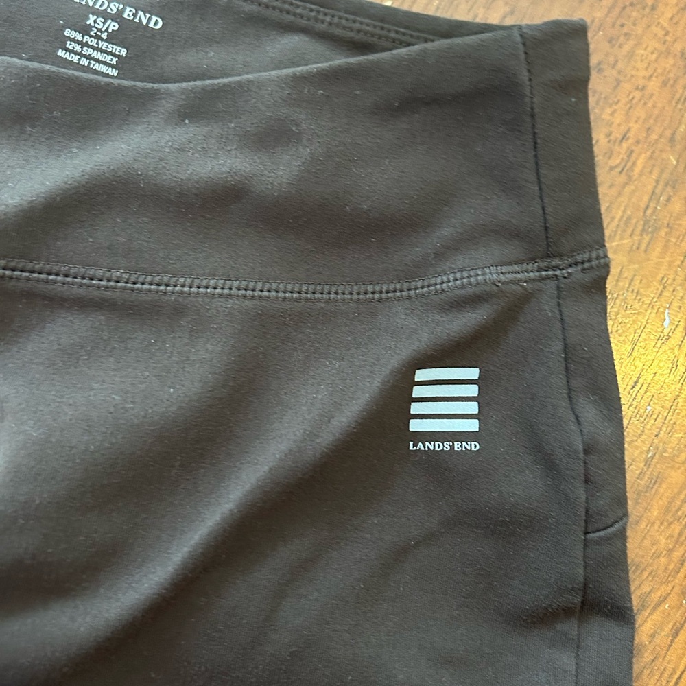 Lands' End Brown Straight Leg Sweats